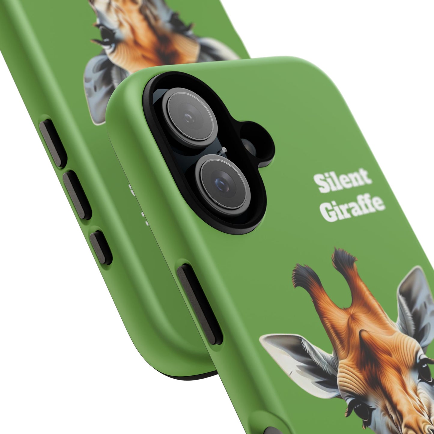 Giraffe Phone Case - Silent Giraffe Design - Tough Protection with Style
