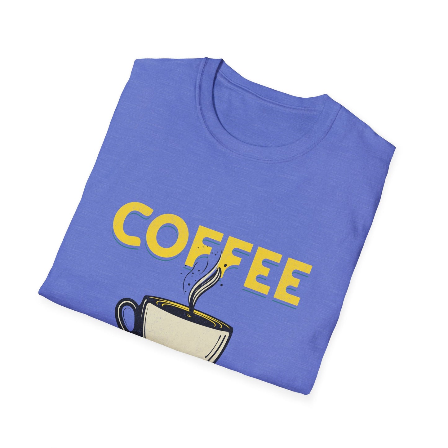 Coffee Lover Unisex Softstyle T-Shirt - Perfect Gift for Caffeine Enthusiasts