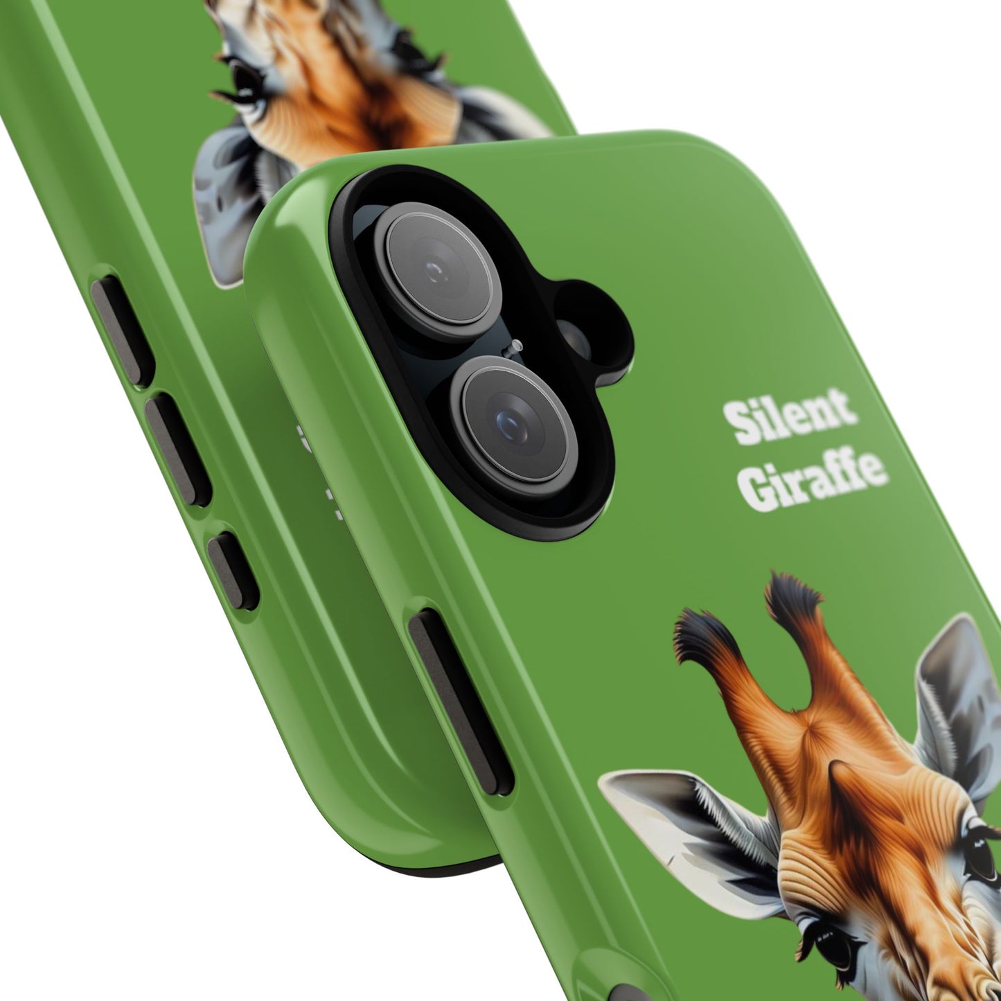 Giraffe Phone Case - Silent Giraffe Design - Tough Protection with Style
