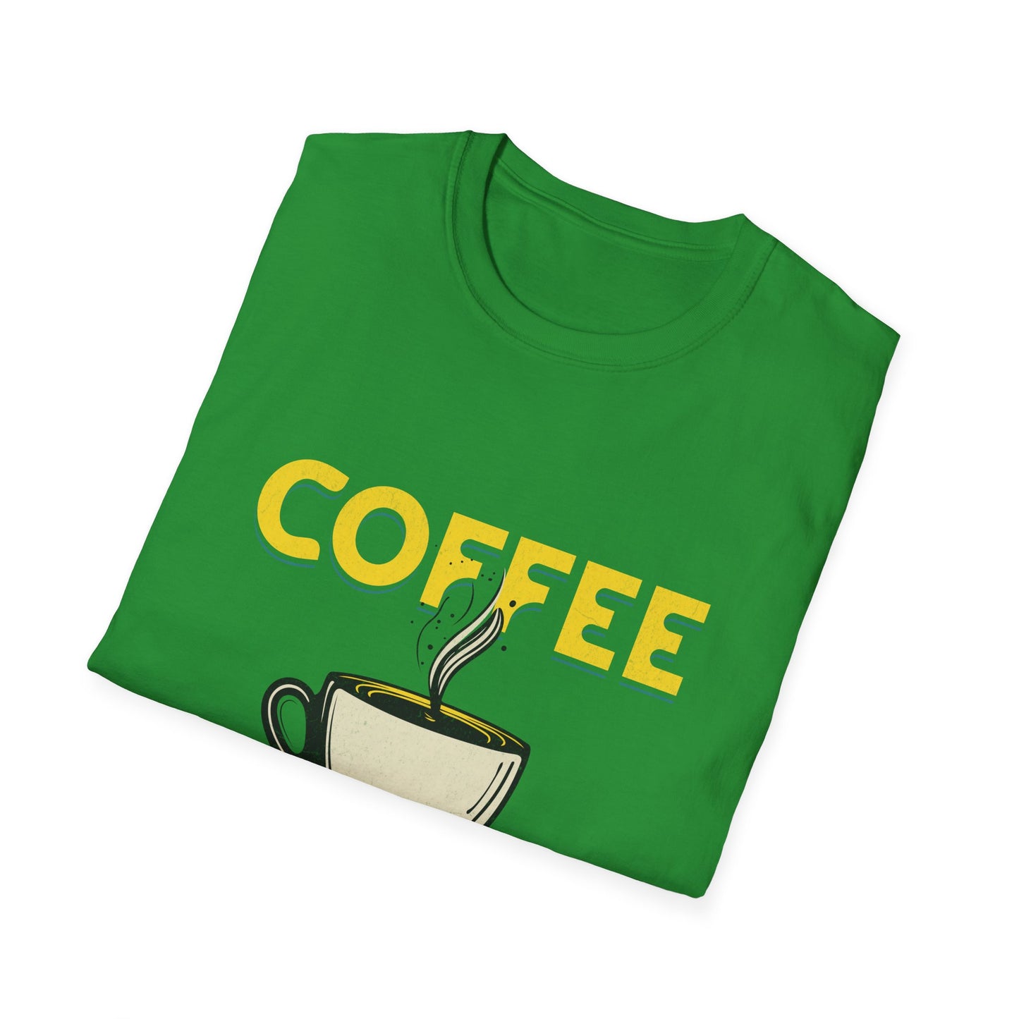 Coffee Lover Unisex Softstyle T-Shirt - Perfect Gift for Caffeine Enthusiasts