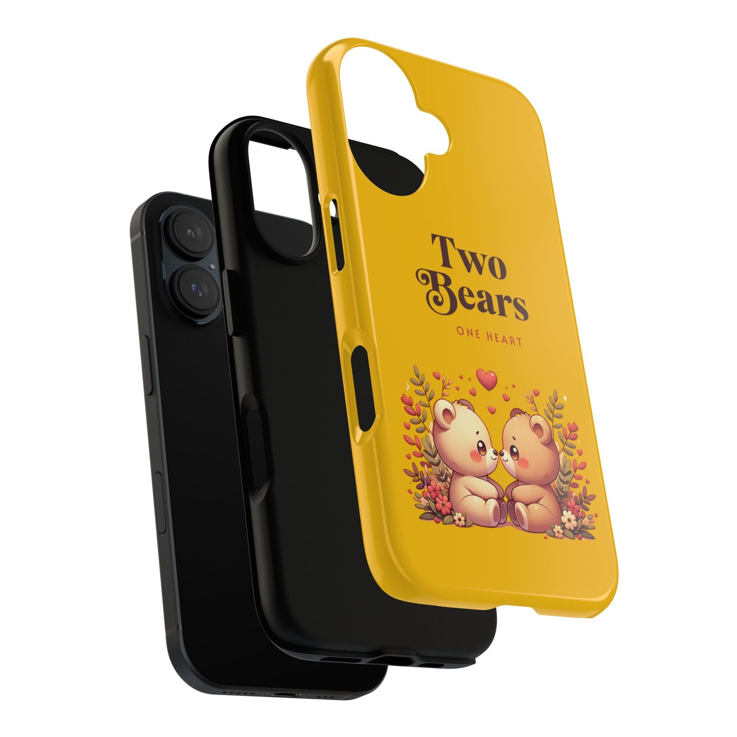 Phone Case - Two Bears One Heart
