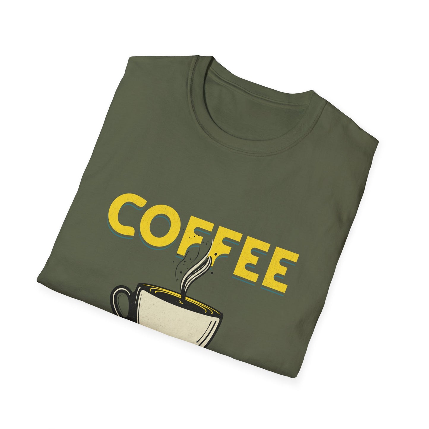 Coffee Lover Unisex Softstyle T-Shirt - Perfect Gift for Caffeine Enthusiasts
