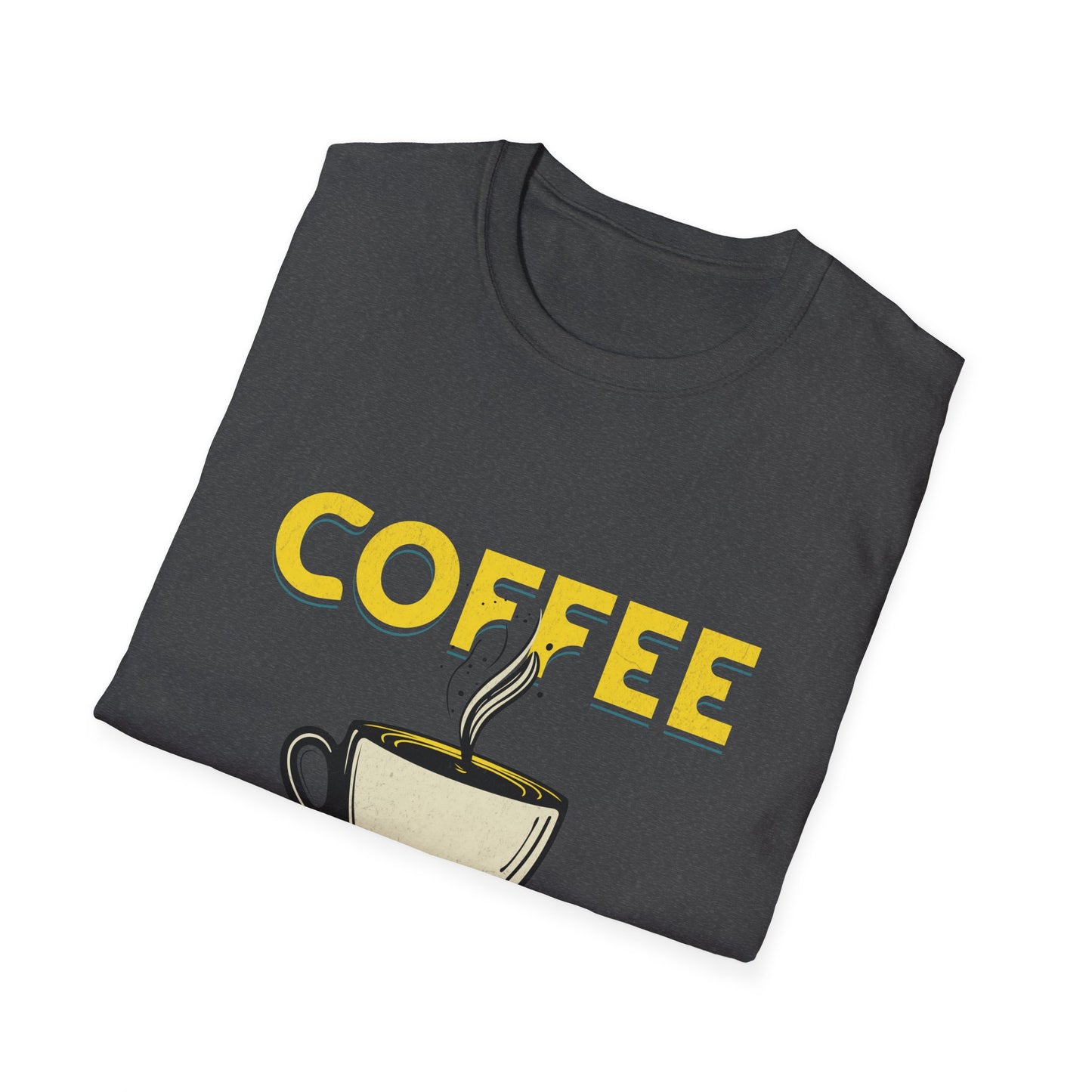 Coffee Lover Unisex Softstyle T-Shirt - Perfect Gift for Caffeine Enthusiasts