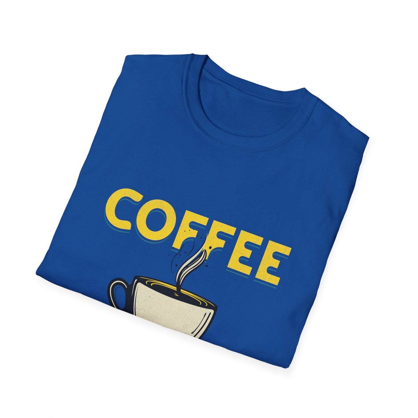 Coffee Lover Unisex Softstyle T-Shirt - Perfect Gift for Caffeine Enthusiasts