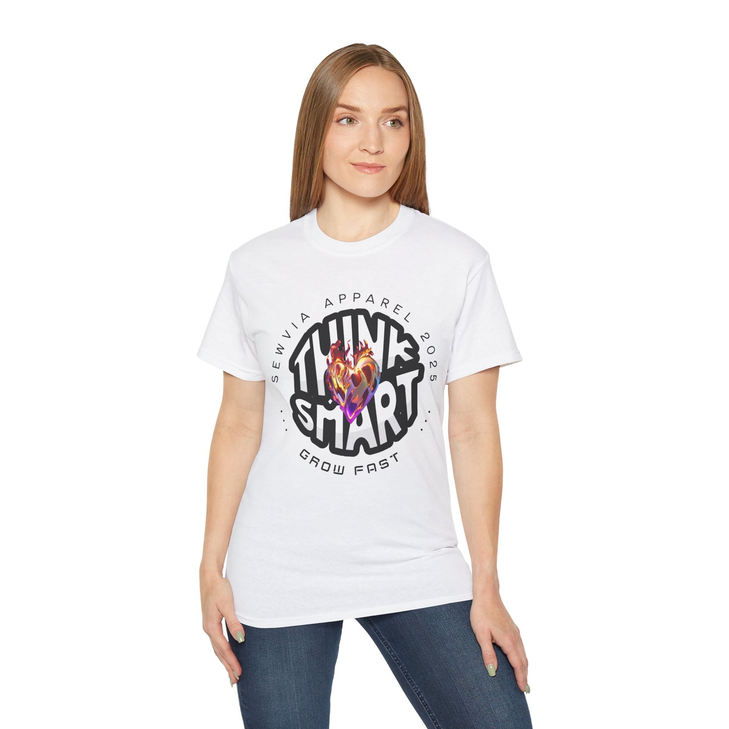 Think Smart Unisex Ultra Cotton Tee