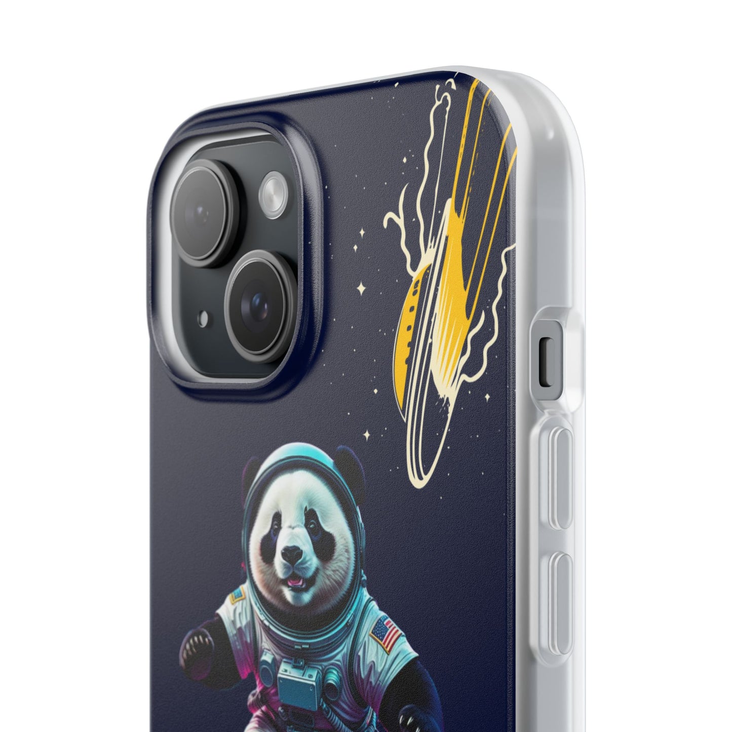 Panda Space Adventure Flexi Case – 'No Limits' Design