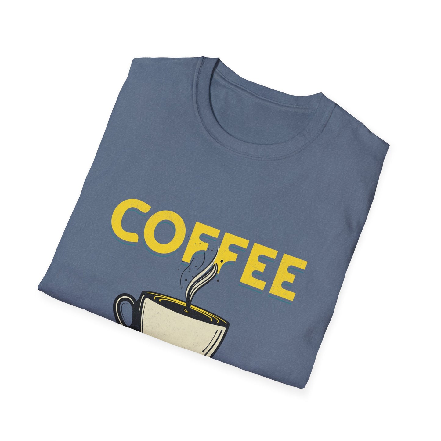 Coffee Lover Unisex Softstyle T-Shirt - Perfect Gift for Caffeine Enthusiasts