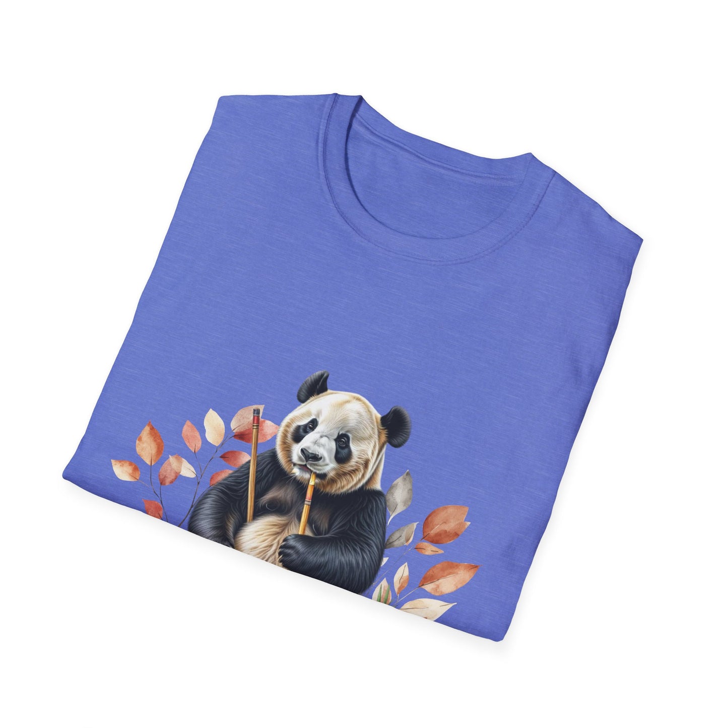 Wild at Heart Panda Unisex Softstyle T-Shirt