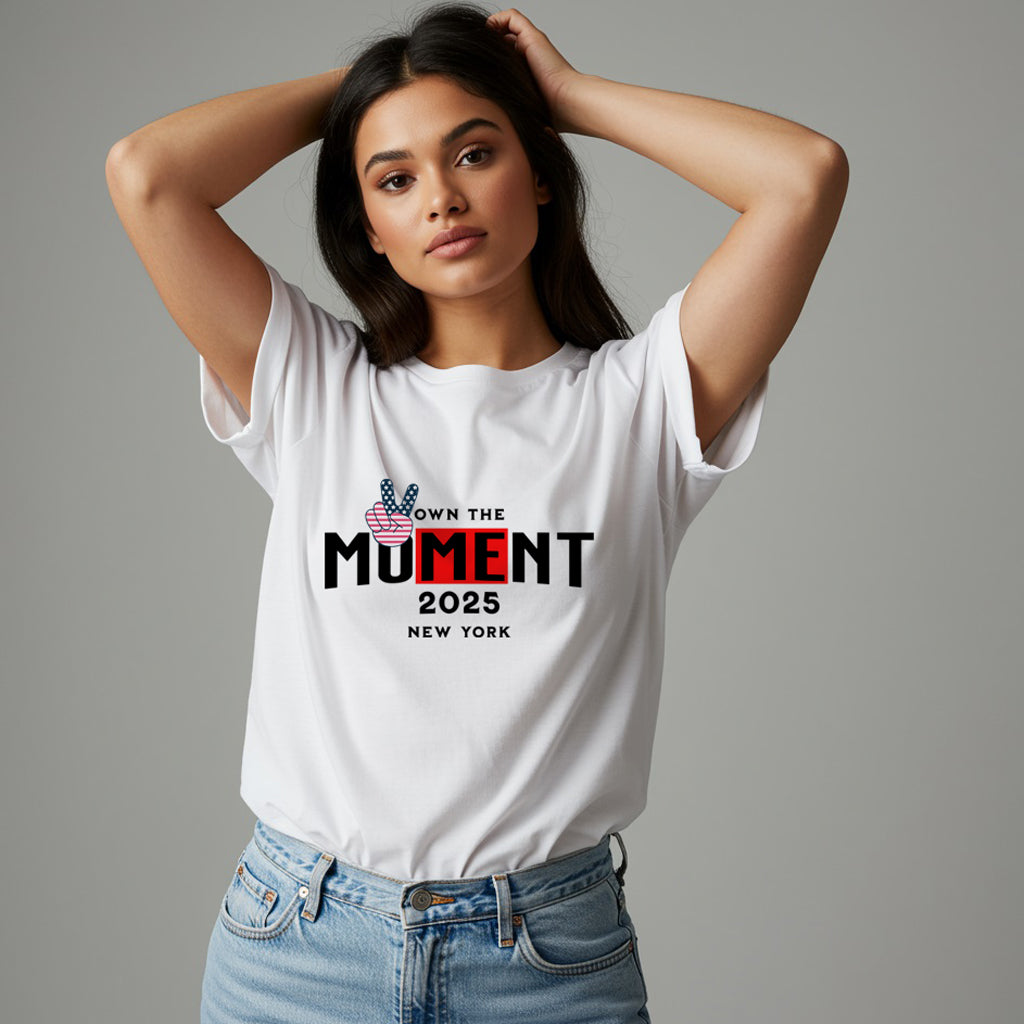 Garment-Dyed T-Shirt 'Own The Moment 2025' Casual Summer Wear