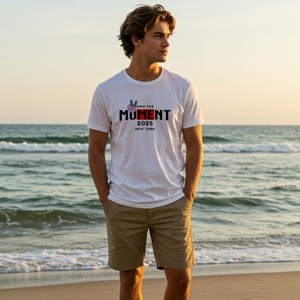 Garment-Dyed T-Shirt 'Own The Moment 2025' Casual Summer Wear