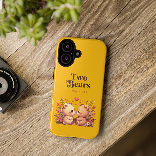 Phone Case - Two Bears One Heart